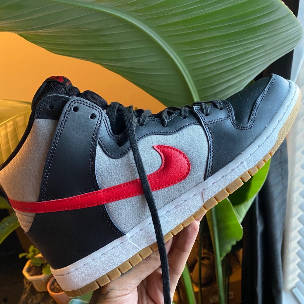 Nike Dunk Pro SB Black/university red/ medium grey
